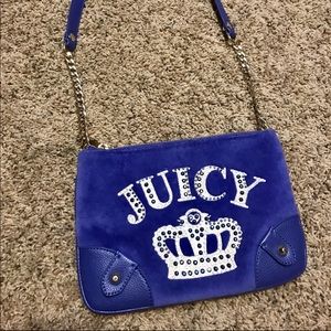 Authentic Juicy Couture hand bag with bling